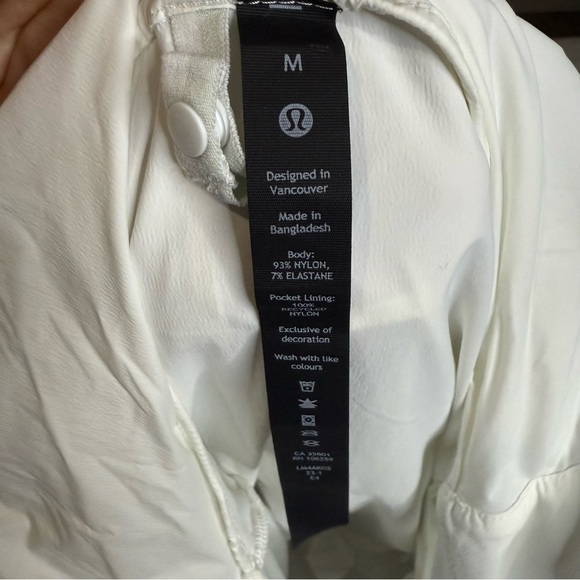 Lululemon Athletica White Technical Windbreaker - Picture 7 of 10